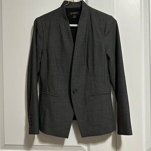 Ann Taylor Petite Blazer, Charcoal